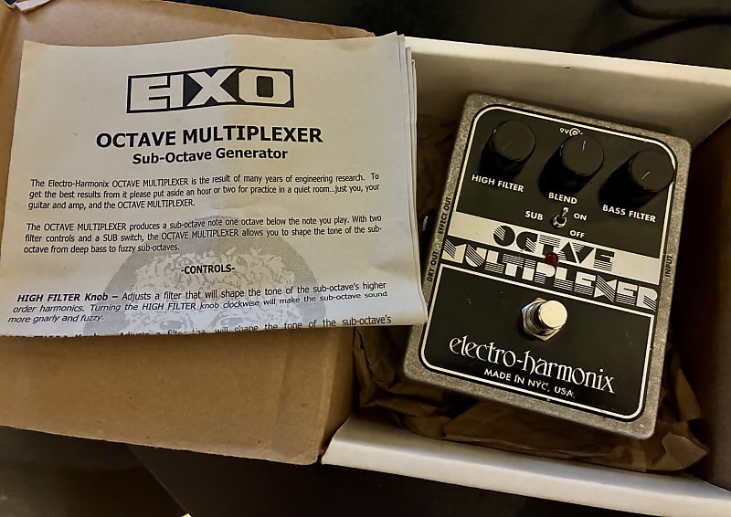 Electro-Harmonix Octave Multiplexer XO Analog Sub-Octave