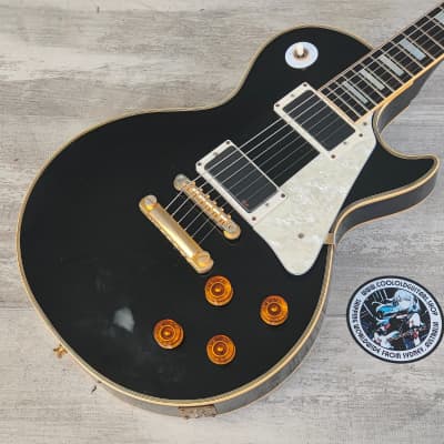 1980 Tokai LC-60 '68 Les Paul Custom w/EMG's (Ebony) | Reverb Bulgaria