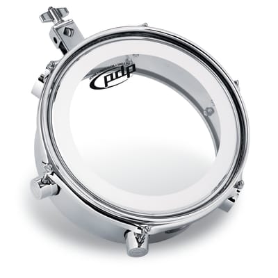 PDP Accessories : Mini Timbale Chrome Plated Steel 4X10 image 1