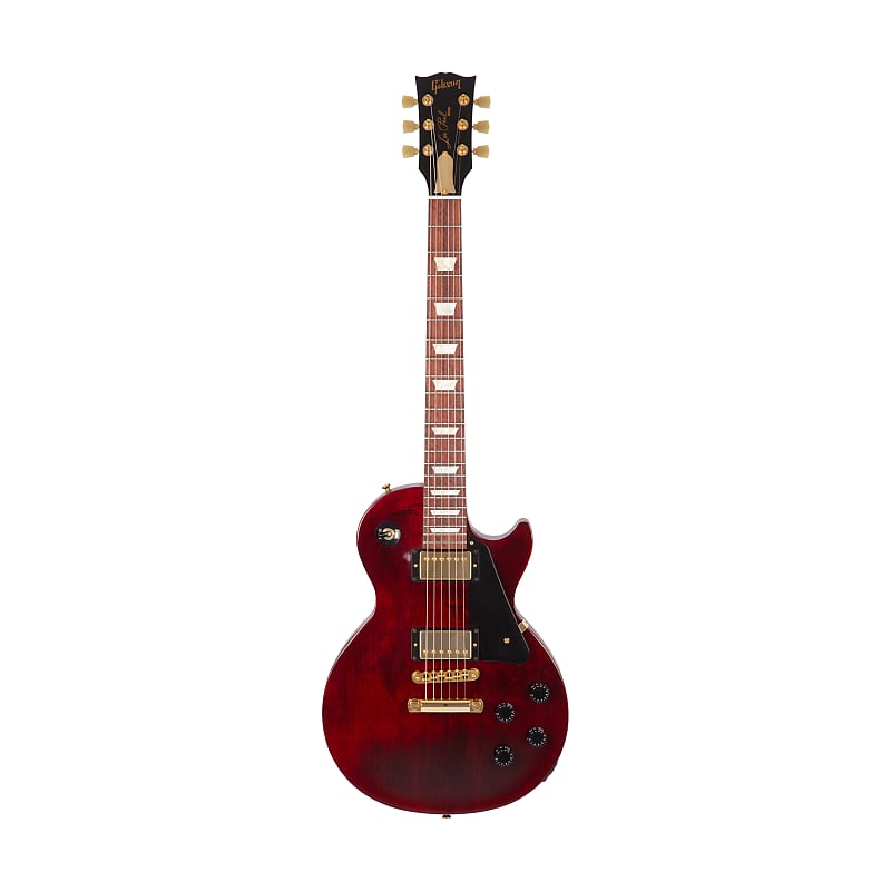 2013 Gibson Les Paul Studio Gold Series Electric Guitar, Wine | Reverb