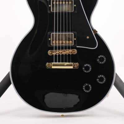Gibson Les Paul Custom Ebony Electric Guitar image 1