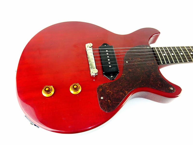 Epiphone Japan Les Paul Junior DC 1999 Cherry MIJ fujigen | Reverb