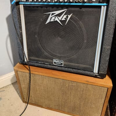 Peavey Bandit 112 teal stripe 1990's - Tolex | Reverb Canada