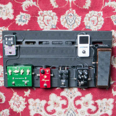 RockBoard QUAD 4.2 Pedalboard with Flight Case Second Hand | Reverb