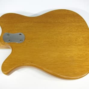 Vintage 1972-1973 Mosrite 350 Stereo Solid Body Electric Guitar Natural Mahogany Clean All Original! image 16