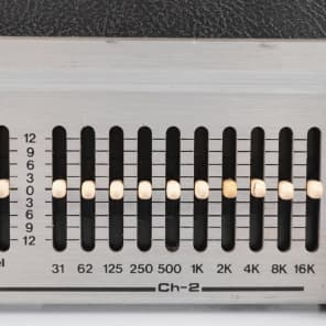 Vintage MXR 114 Stereo 10 Band Graphic Equalizer EQ Owned by