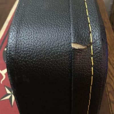 Black Hardshell Case With Keys For V-Shaped Bass Guitar image 7