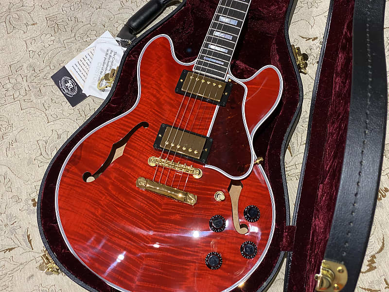 Gibson CS-356 Figured Top w/ Ebony Fingerboard Gloss Faded