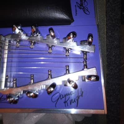 Sierra Session S-10 Pedal Steel Guitar  Signed By EVERYONE  1990s Blue/Purple image 6