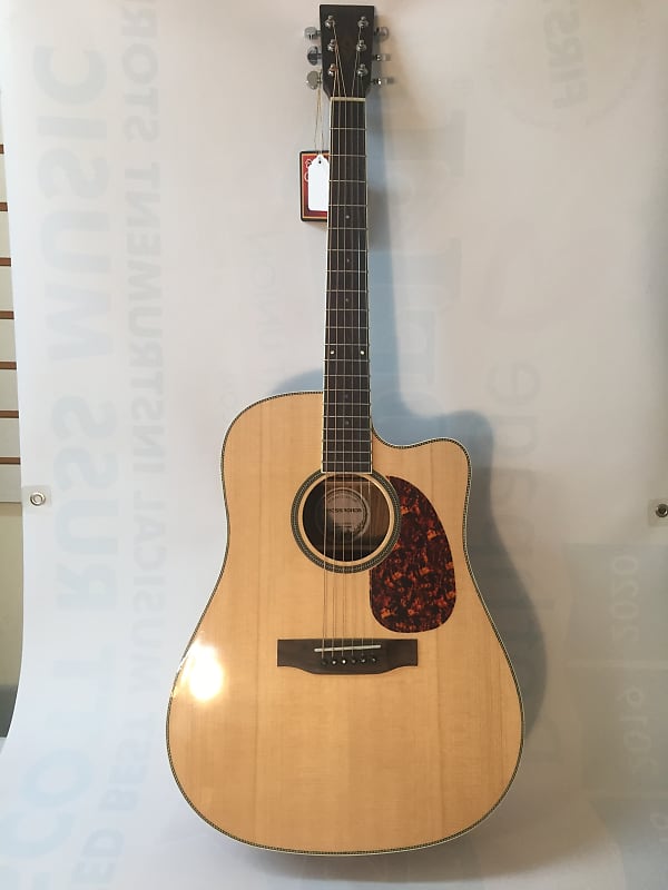 Crossroads Model C-D-80 CS N Acoustic Guitar-Natural Finish-NEW-Shop Setup Included image 1