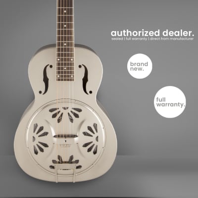 Gretsch G9231 Bobtail - Steel Square-Neck A.E. - Steel Body Spider Cone Resonator Guitar for sale