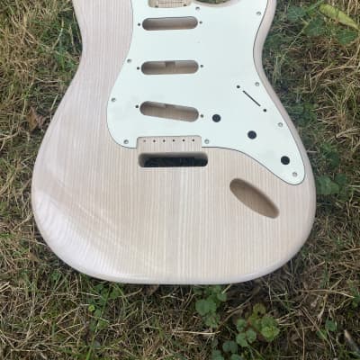 Heavy Seas Stratocaster style body Fender dimensions 2025 - White blonde Nitro image 17