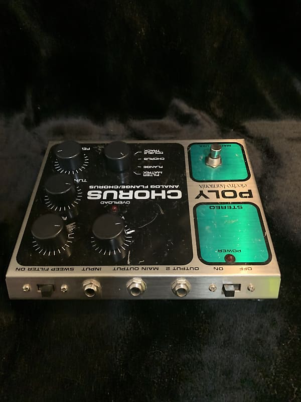 【完動品・希少】electro-harmonix POLY CHORUS 旧型 Electro Harmonix Stereo Poly Chorus - Used