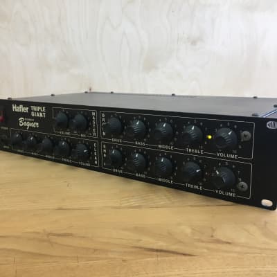 Hafler Bogner Triple Giant - Classic Three Channel Tube Preamp Rack | Reverb