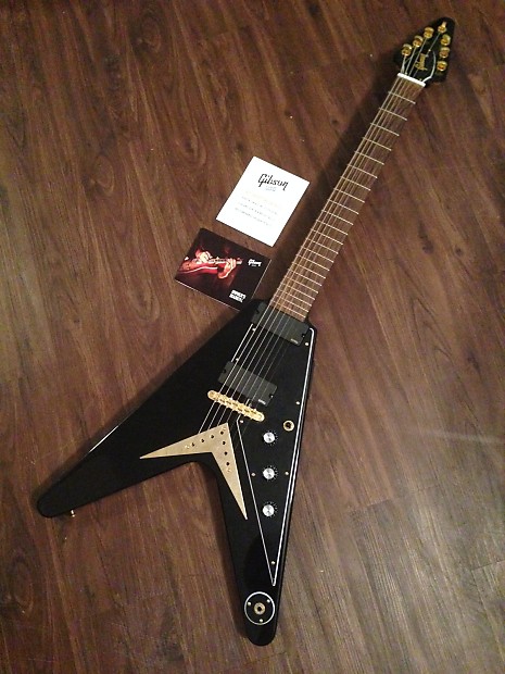 Gibson Flying V 7-String Ebony image 1