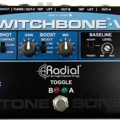 Radial R800 7081 Switchbone V2 ABY/C Amp Selector and Booster image 3