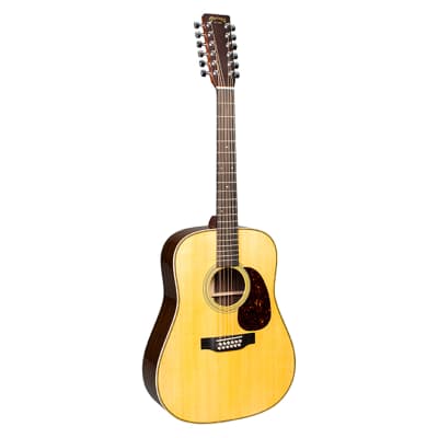 Martin HD12-28 12-String Acoustic Guitar - Natural image 2