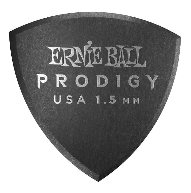 Ernie Ball P09332 Large Shield Prodigy Picks - 1.5 mm (6-pack) image 1