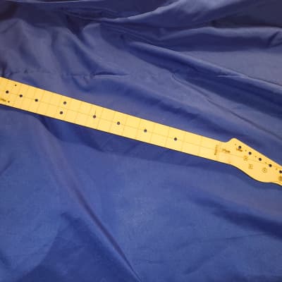 27 quot scale Baritone Tele Conversion Neck Template Reverb