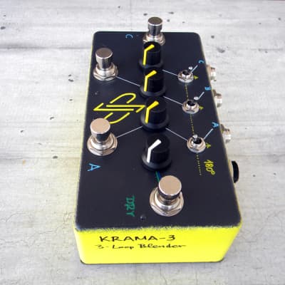 dpFX Pedals - KRAMA-3, Triple Loop Parallel Blender with Dry Mute & phase reverse image 5