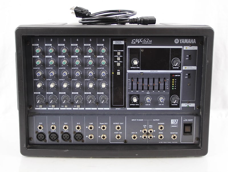 Yamaha EMX62m Powered Mixer-6 Channel | Reverb