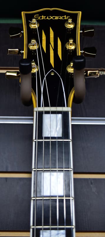 ESP Edwards E-SA-138 LTC Satin Black Semi-Hollow Japan ESP Edwards E-SA-138 LTC Satin Black Semi-Hollow Japan