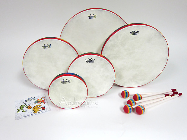 Remo Kids Percussion Frame Drum Pack image 1