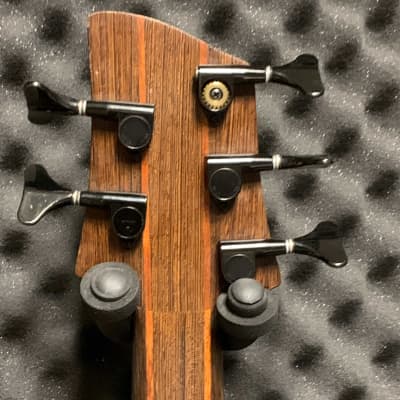 Elrick  5-String Bass, Thru-Neck, Bartolini  Pickups,Mid 90's ,Natural Finish image 6