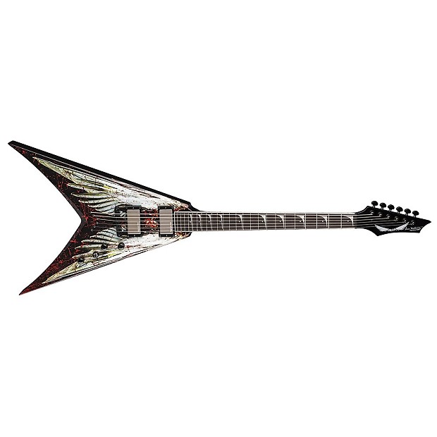 Dean Dave Mustaine VMNT Angel of Deth Electric Guitar Custom Graphic image 1
