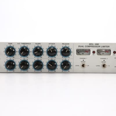 Summit Audio DCL-200 Dual Compressor Limiter w/ Manual & XLR Cables #48738 image 3