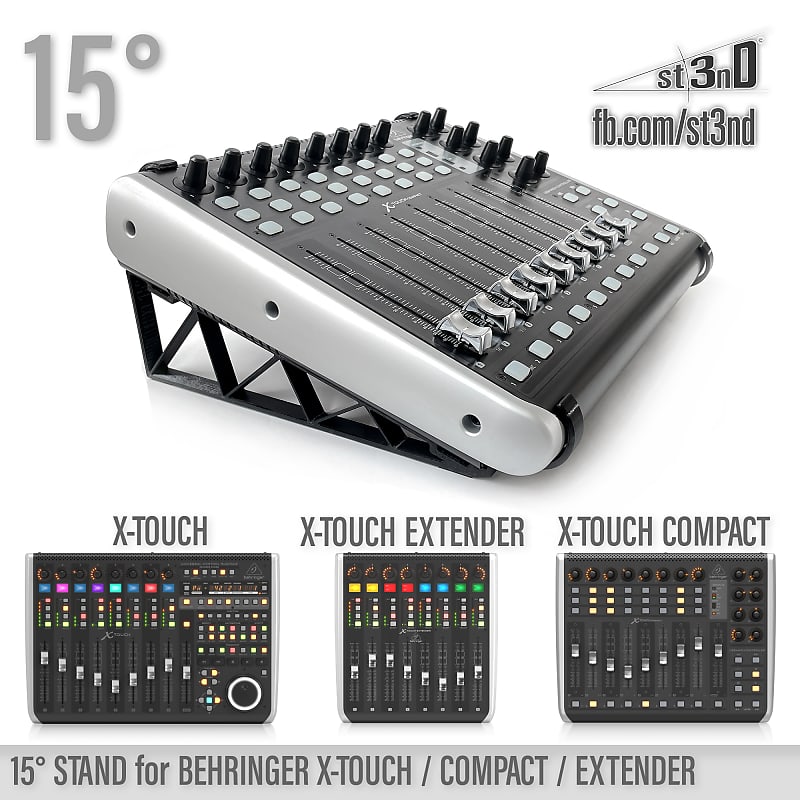 BEHRINGER X-TOUCH, - COMPACT, - EXTENDER STAND 15° - 3D Printed