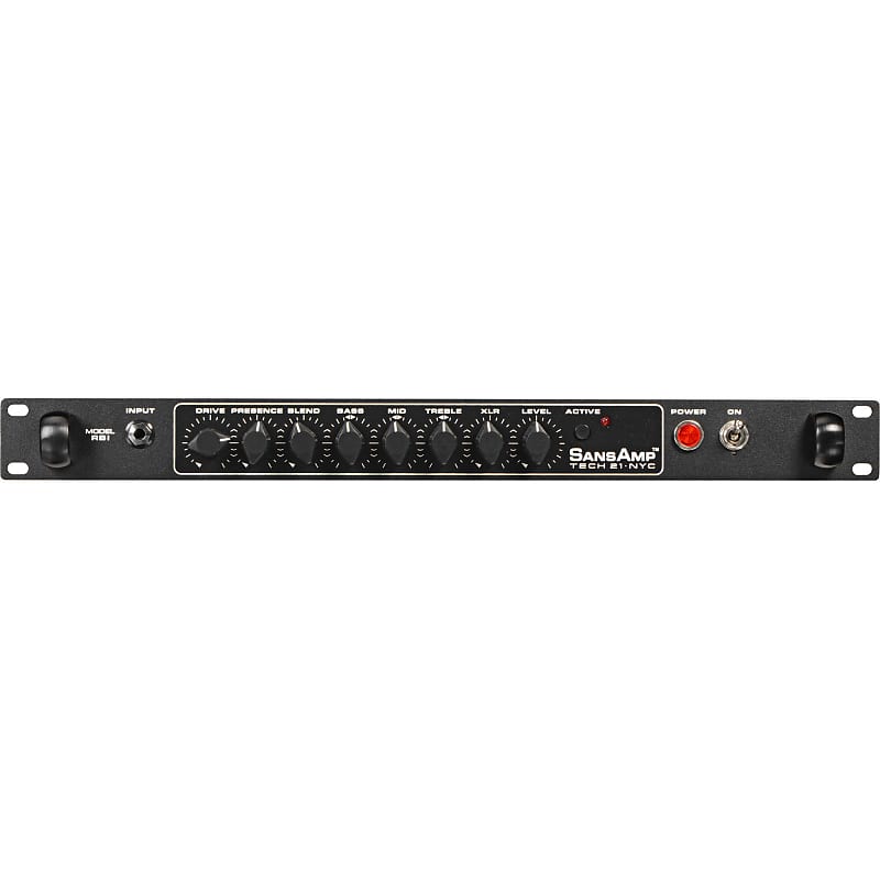 Tech 21 GED-2112 Geddy Lee SansAmp Rackmount Bass Preamp w