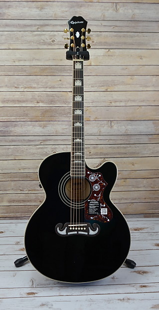 Epiphone EJ-200SCE Acoustic/Electric Guitar image 2