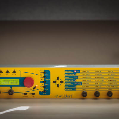 Waldorf Micro Q Rackmount Synthesizer - Yellow | Reverb