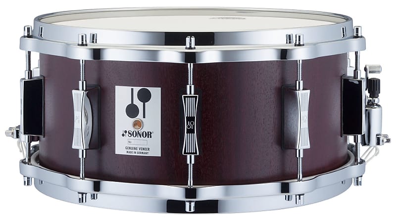 Sonor D-516MR PHONIC SERIES MAHOGANY RED Snare Drum / 14