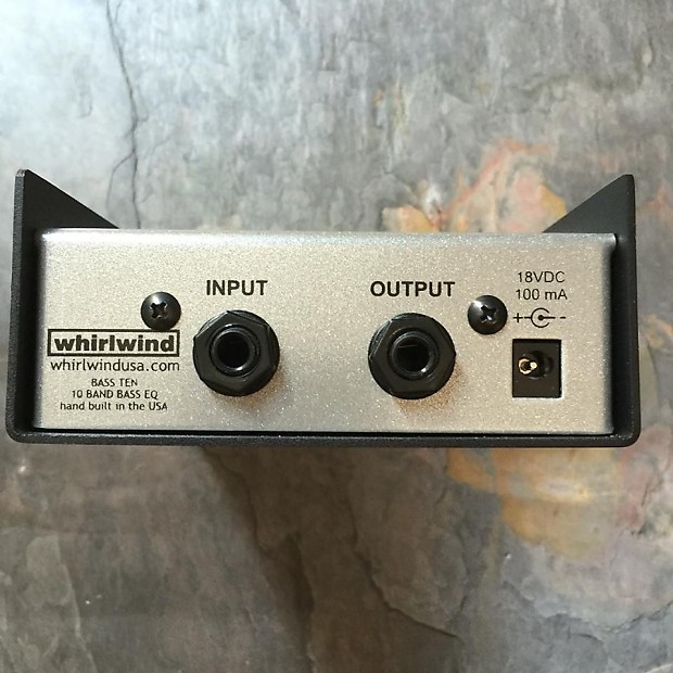 Whirlwind BASS TEN 10BAND GRAPHIC EQ 美品 Whirlwind Bass Ten 10-band Bass EQ Pedal | Sweetwater