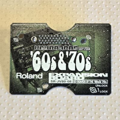 Roland SR-JV80-08 "Keyboards of the 60's & 70's" - Expansion for JV/XV/XP Keyboard/Module (80/60/1080/2080/3080/5080, etc)