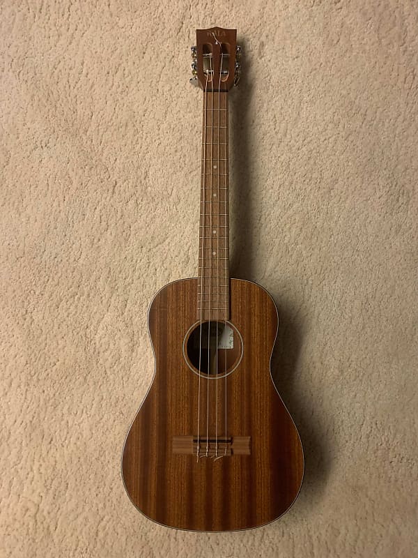 Kala Solid Mahogany Baritone ukelele - (KA-SMHB RW) Natural