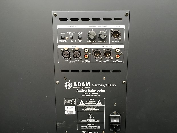 ADAM Audio Sub24 Active Studio Subwoofer image 1