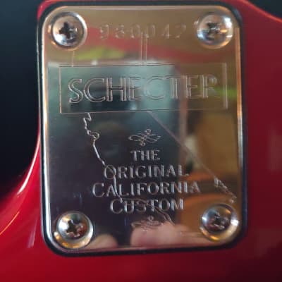 Schecter Hellcat 1998 Red image 6