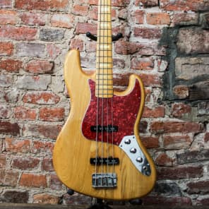 Rare Vintage Japan ESP Navigator Espionage Jazz Bass 1979 Natural