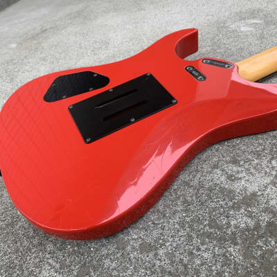 Yamaha RGX-512V 1991 Made in Taiwan Solid Red | Reverb
