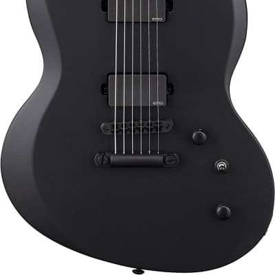 *NOS* ESP LTD Viper 400B Baritone Electric Guitar - Black Satin image 1