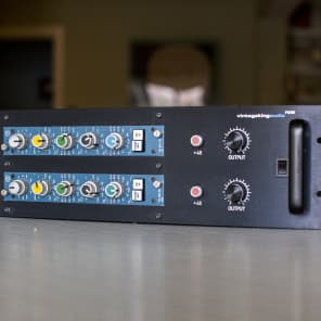 Calrec PQ 1161 Mic Pre-amp and EQ pair, racked mid-70's image 1