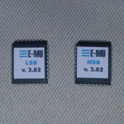EPROMs EMU ESI 32 / 2000 / 4000 Sampler - v3.02 - Firmware OS - PLCC-32 + bonus sticker EMU