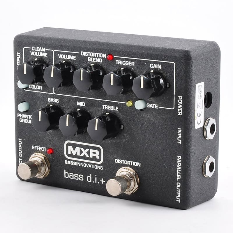 Mxr M80 Bass D.I.+ Bass Preamp Distortion Guitar Effects Pedal