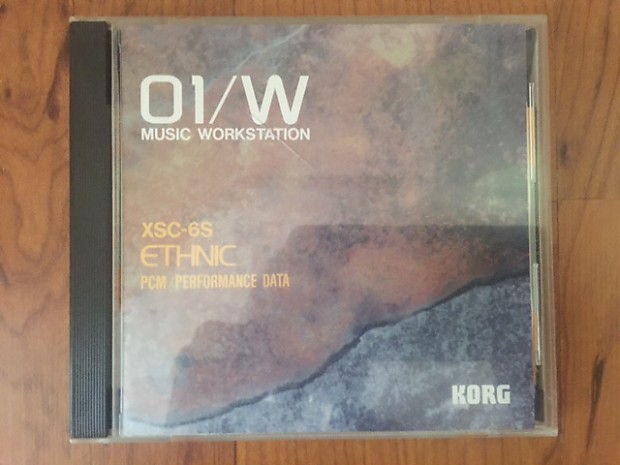 爆買い高品質Korg 01/W XSC-6S Ethnic カード 鍵盤楽器