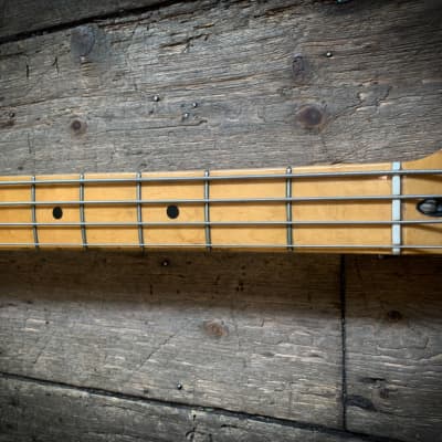 1977 Music Man  Stingray 4  Bass in Natural finish & original hard shell case image 9