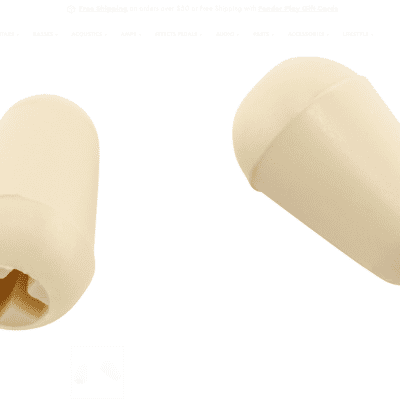 Fender Road Worn Aged White Stratocaster Switch Tips 0997205000 image 1