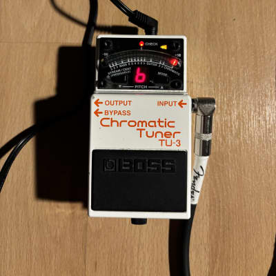 Boss TU-3 Chromatic Tuner 2009 - Present - White image 2